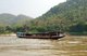 Laos: Boat on the Mekong River, north of Luang Prabang
